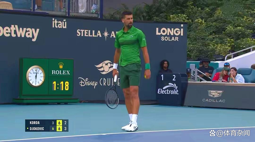  2024德约科维奇最新消息比赛结果 